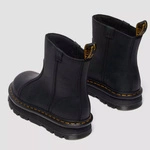 Dr. Martens ZEBZAG RIGGER SLIP ON LEATHER BOOTS 42662001