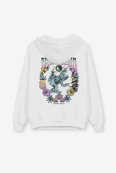 Kaotiko White Dreamland Sweatshirt