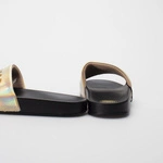 Colmar SLIPPER LUX BLACK/GOLD