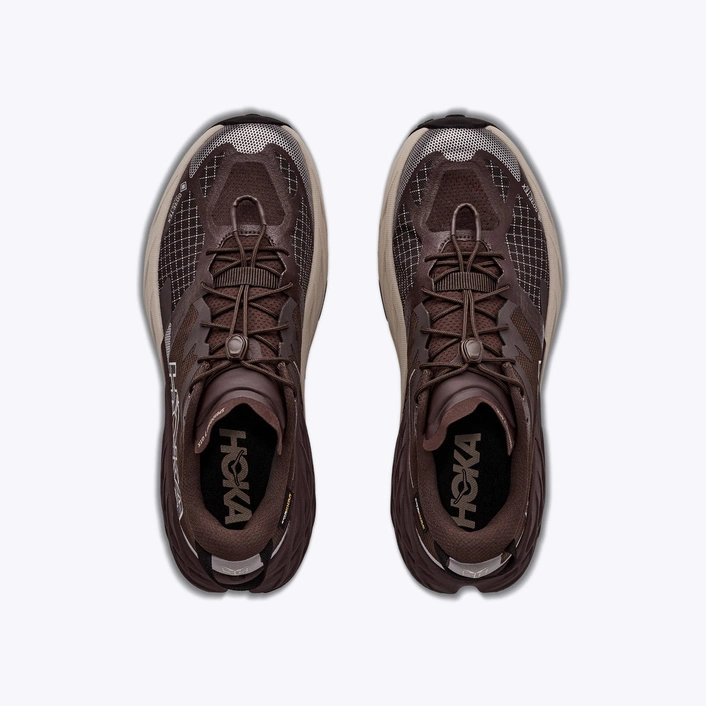 HOKA Speedgoat 7 GORE-TEX Men's Trail Running Shoes Spiced Chocolate/River Rock Grey