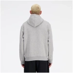 New Balance Men's Small Logo Hoodie MT41508AG Grey