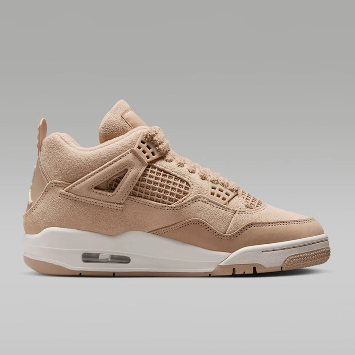 Air Jordan 4 Retro „Pale Ivory and Tough Red”