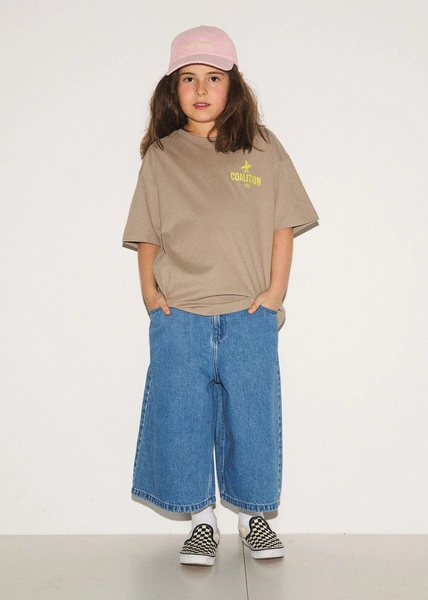 Coalition CLTN K NEON Kids' T-shirt – beige