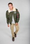 Alpha Industries Injector III Air Force Jacket DARK GREEN