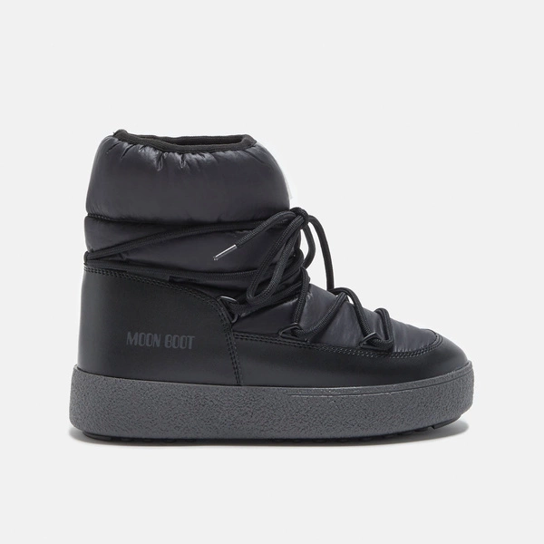 MOON BOOT LTRACK LOW BLACK NYLON BOOTS 80D2450080N001