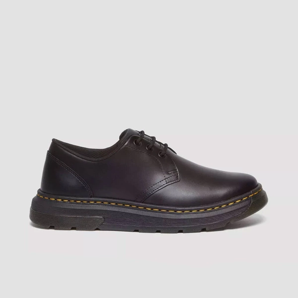 Dr. Martens Crewson Lo Black Leather Shoes 31669001