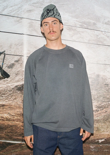 Coalition CLTN LG RAG Men's long-sleeve T-shirt – dark graphite