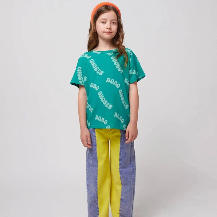 BOBO CHOSES Wavy Bobo Choses all over T-shirt