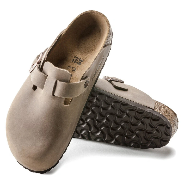 Birkenstock Boston Oiled Leather Tabacco Brown 960811 (Regular)