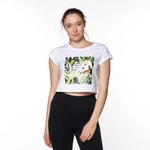 New Balance Women's Essentials Botanical T-Shirt White