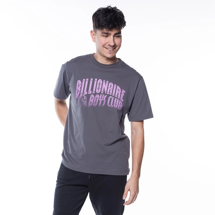 Billionaire Boys Club ARCH LOGO GRADIENT T-SHIRT - GREY