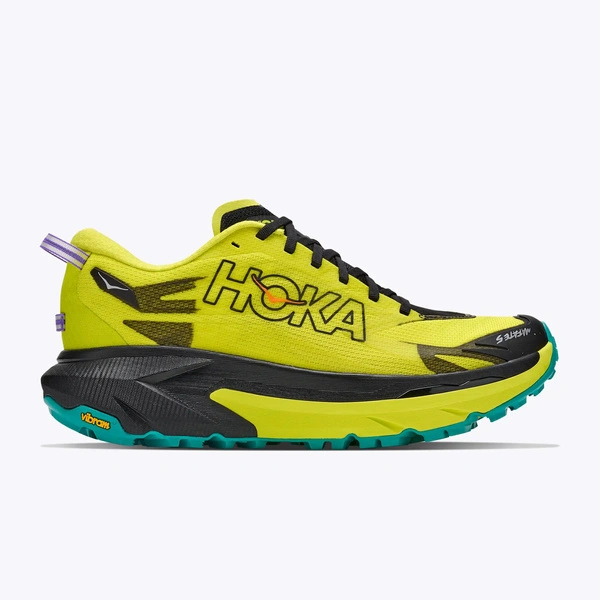 HOKA Mafate 5 Men's Trail Running Shoes Black/Hoka Citrus
