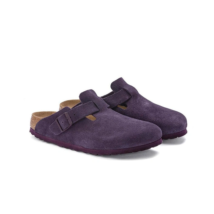Birkenstock Boston Soft Footbed Suede Leather Unisex W 1023542 (Narrow)