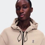 On Women's Focus Tech Zip Hoodie Desert 1WF30370603