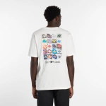 New Balance Men's White T-shirt MT6161TQSST