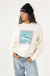 Kaotiko Under Her Eyes Ivory Sweatshirt AP022-01-G002