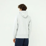 Champion COLLEGE PRINT REVERSE WEAVE HOODIE NYU GREY
