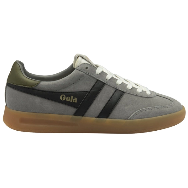 Gola Men's Cyclone Trainer CMB762CB Cement/Black/Khaki/Gum