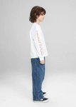 Coalition CLTN SK8 K LG Kids' Long Sleeve T-shirt – white