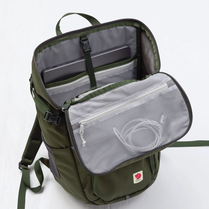 Fjallraven Skule Top Zip 30 F23200387-662 Deep Forest