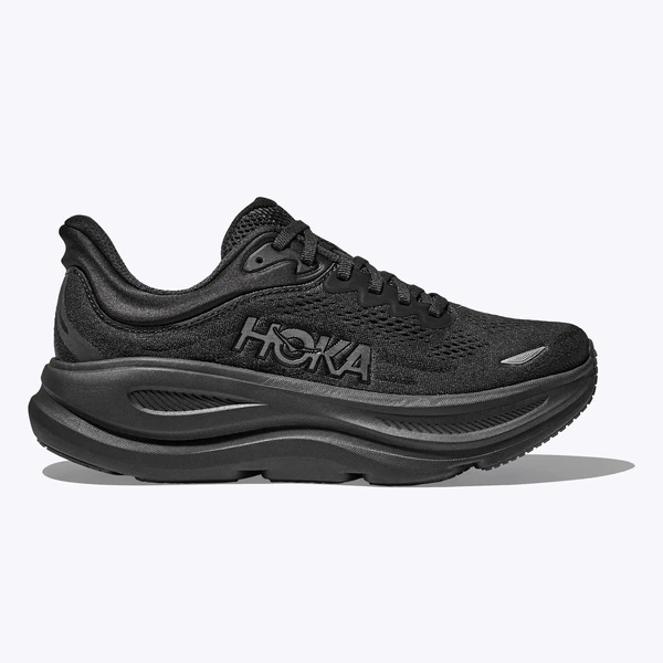 HOKA Bondi 9 Women's Running Shoes Black / Black